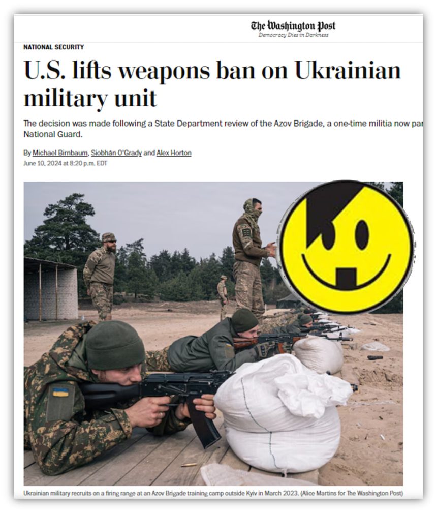 😈Дети Азоизыча: США решили открыто вооружать украинских неонацистов