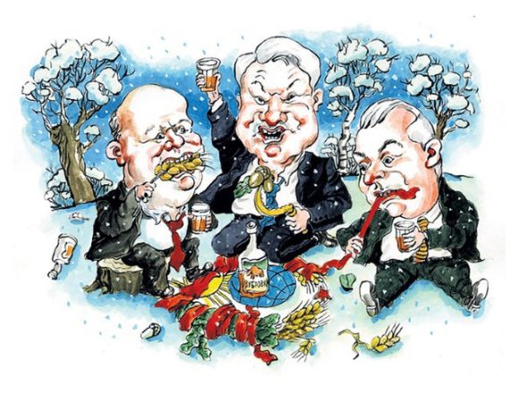 ⚡️”Была бутылка коньяка, да не было закуски”. Беловежское предательство