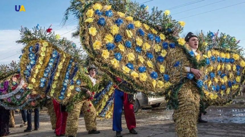 Минкульт ДНР подсунул на Рождество языческий «дидух» с сине-желтой лентой