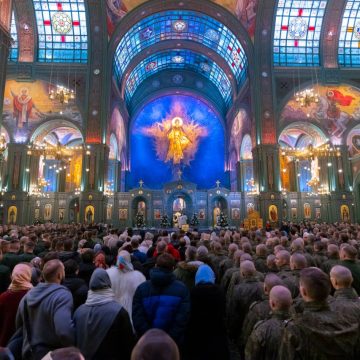 ☦️ В Главном храме ВС РФ в Подмосковье состоялось праздничное рождественское богослужение