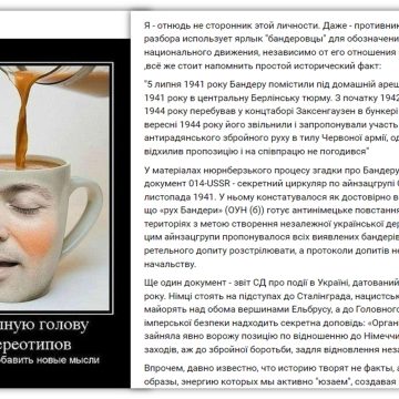 «Нагуглисты» и Бандера. Штришки к портретам…